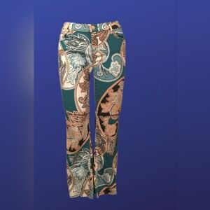 Paisley Print Women's Pants